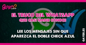 El truco del Whatsapp