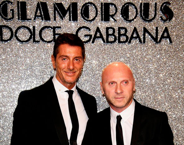 Los diseñadores Dolce & Gabbana