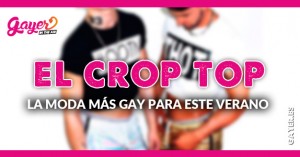 La moda mas gay para este verano es el crop top para lucir abdominales