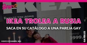 Ikea gay: la portada que regatea la censura en Rusia