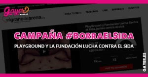 PlayGround y Fundación Lucha Contra el Sida, juntos contra el sida