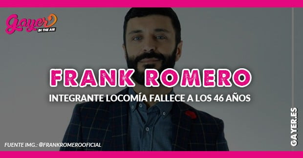 FRANK ROMER INTEGRANTE DE LOCOMÍA