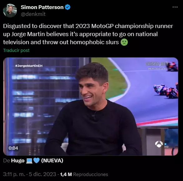 jorge martin polemica hormiguero